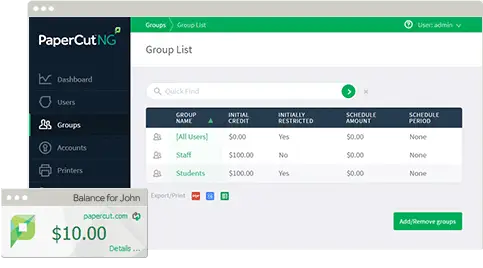 Papercut, Cost Control, Arkansas Copier Center